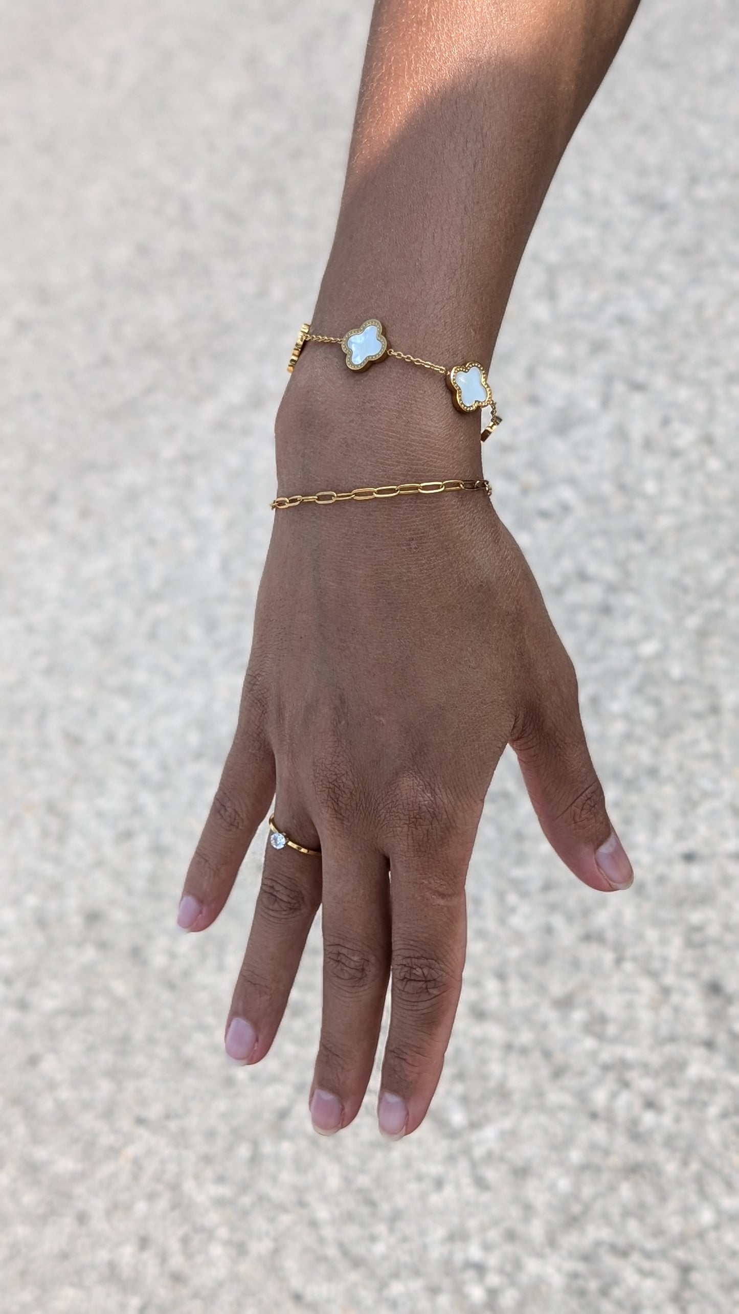 Stainless Steel Paperclip Bracelet - Unisex