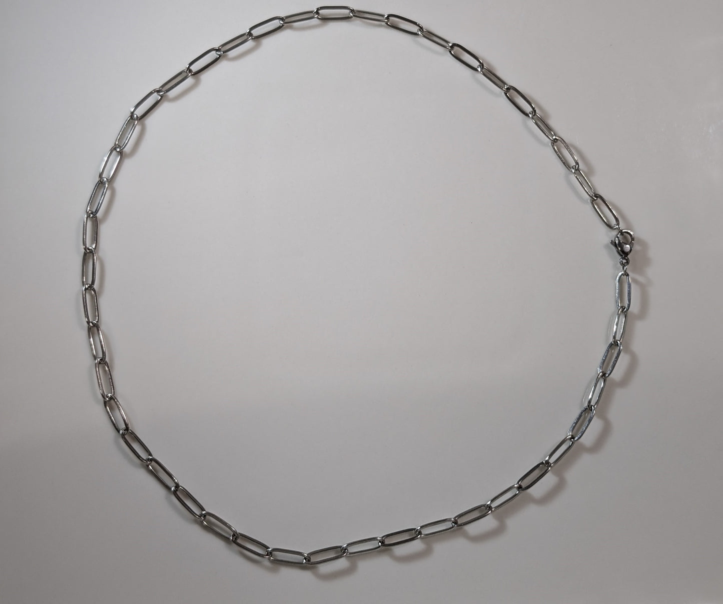 Stainless Steel Paperclip Bracelet - Unisex