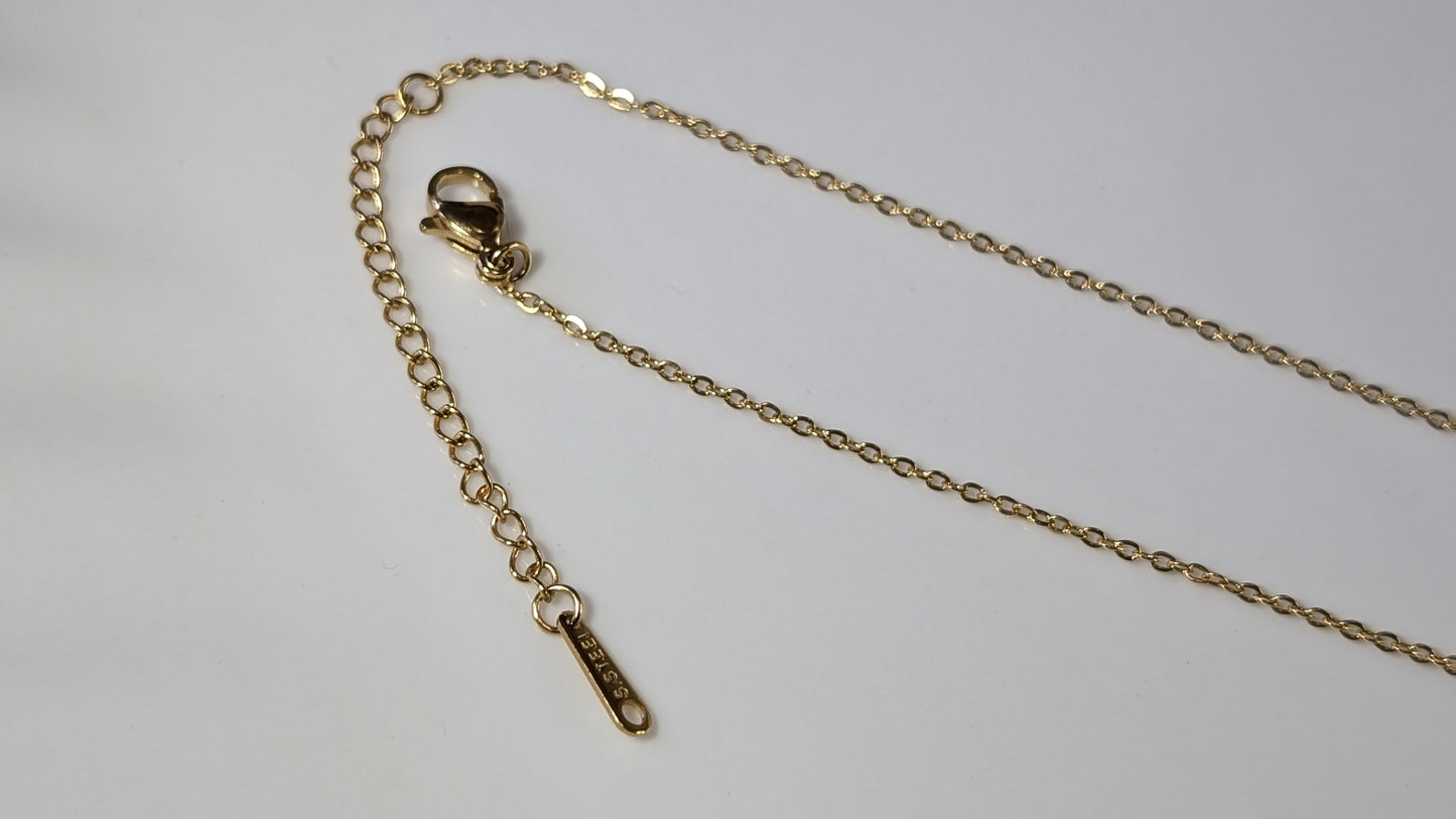 Collier l'Oeil en acier inoxydable