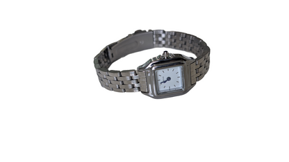 Montre de Luxe Panthère – Acier Inoxydable Argent